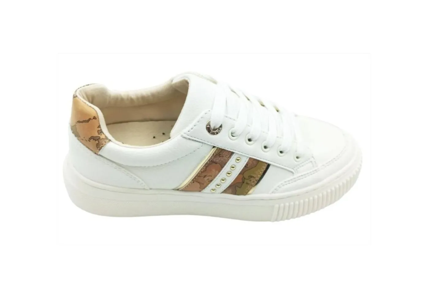 Alviero Martini J Platform* 1512 White Geo Beige