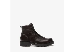 Nero Giardini Con Lacci*Anfibi Stringati Da Uomo In Pelle I202600U Nero