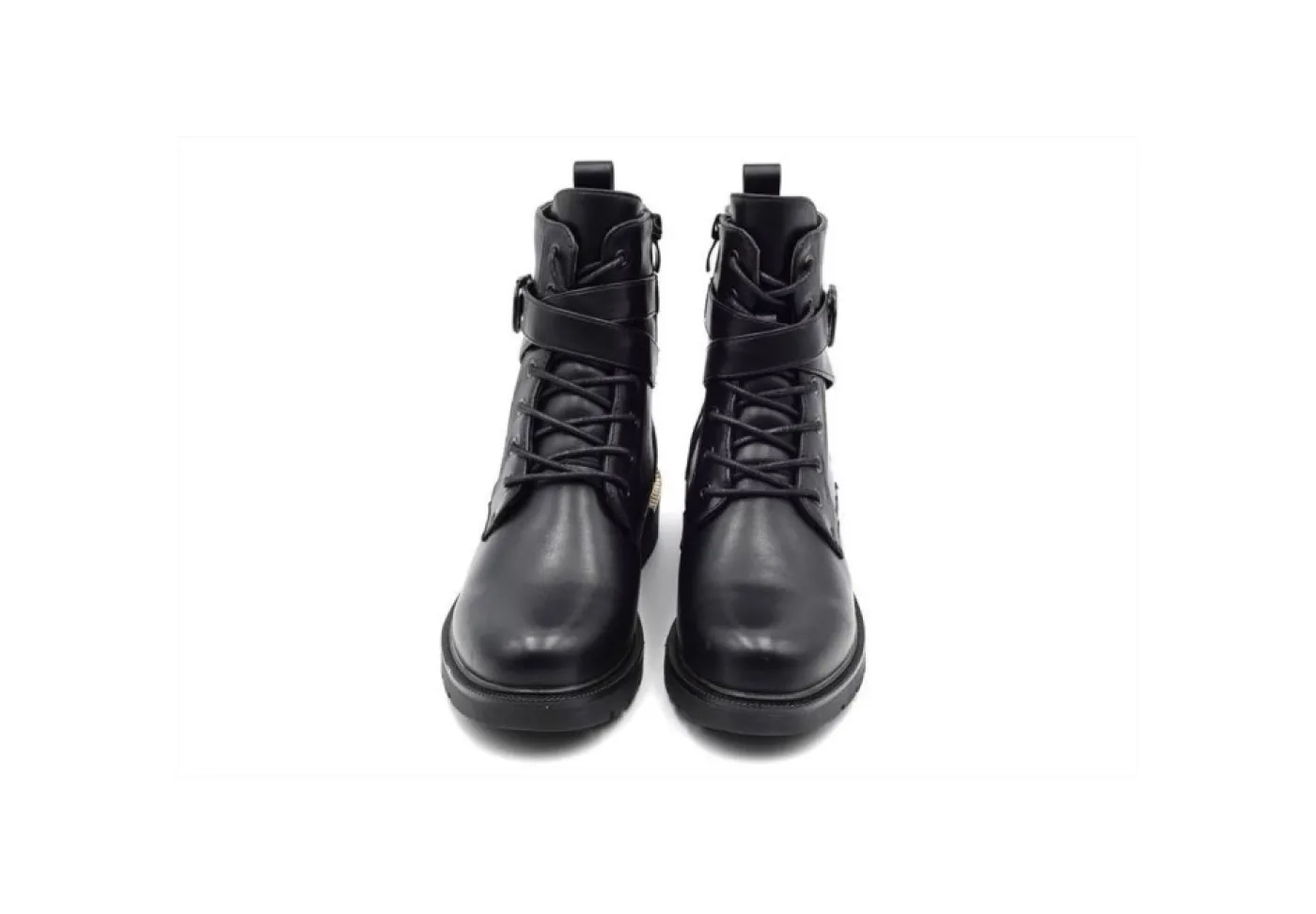 Gold&Gold Anfibi*Anfibio Da Donna Casual Con Zip Gold&Gold Gr202 Nero