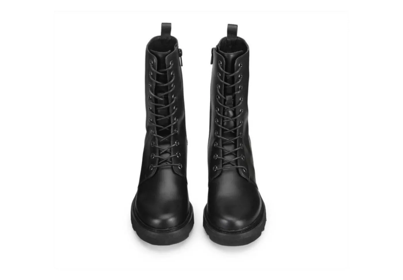 Cult Anfibi*Anfibio Da Donna In Pelle Con Tacco Clw333900 Nero