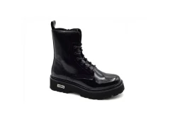 Cult Anfibi*Anfibio In Vernice Con Zip Cle104102 Black
