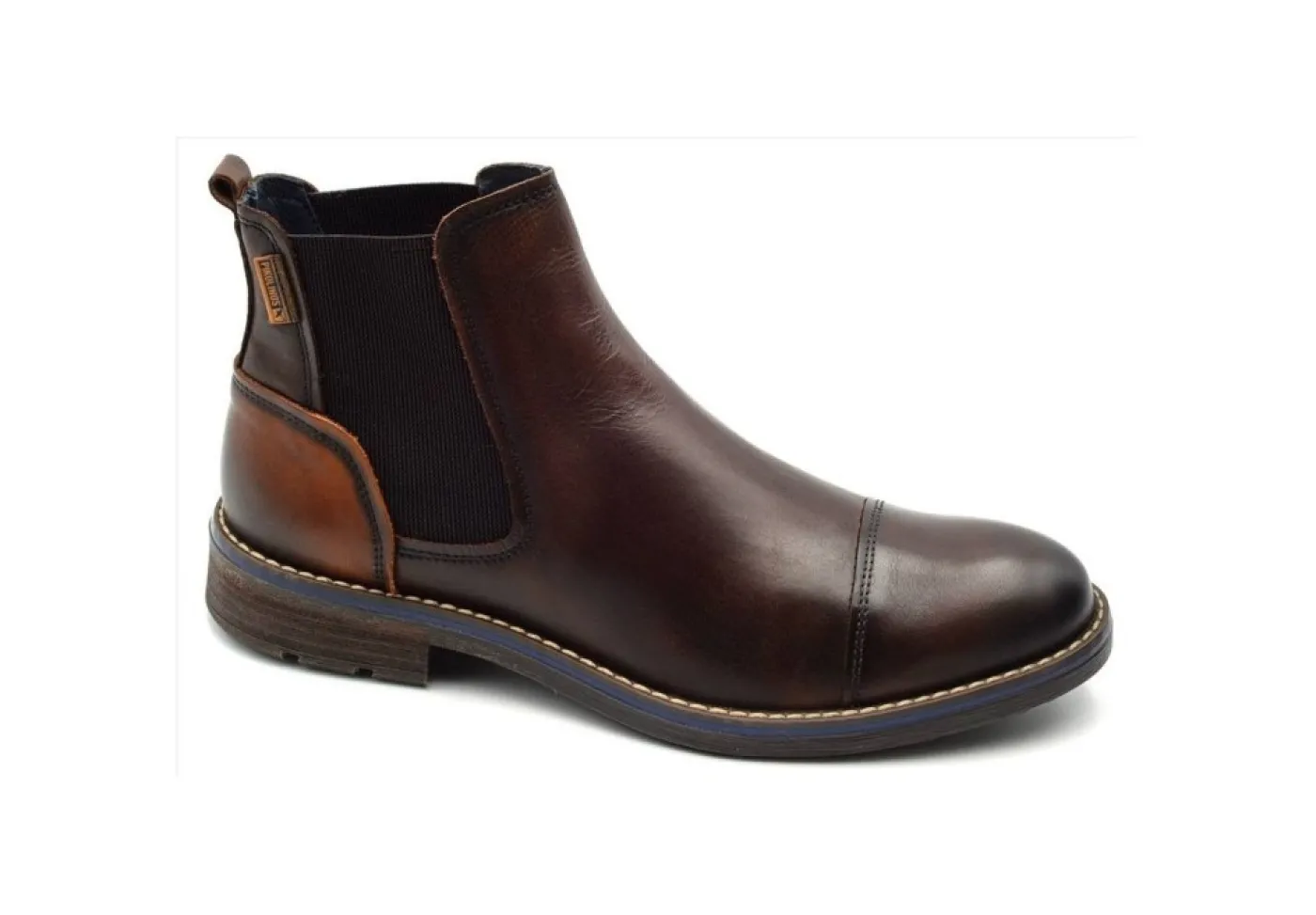 Pikolinos Stivaletti*Beatles Da Uomo In Pelle York M2M-8016 Olmo