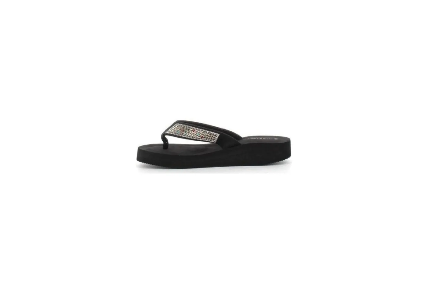 Laura Biagiotti Ciabatte Infradito*Ciabatta Da Donna Infradito Con Strass 7700 Black
