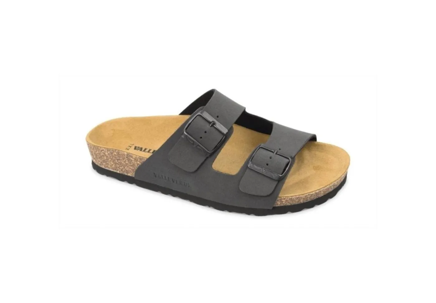 Valleverde Ciabatte A Fascia*Ciabatta Da Uomo Regolabile G59900 Nero