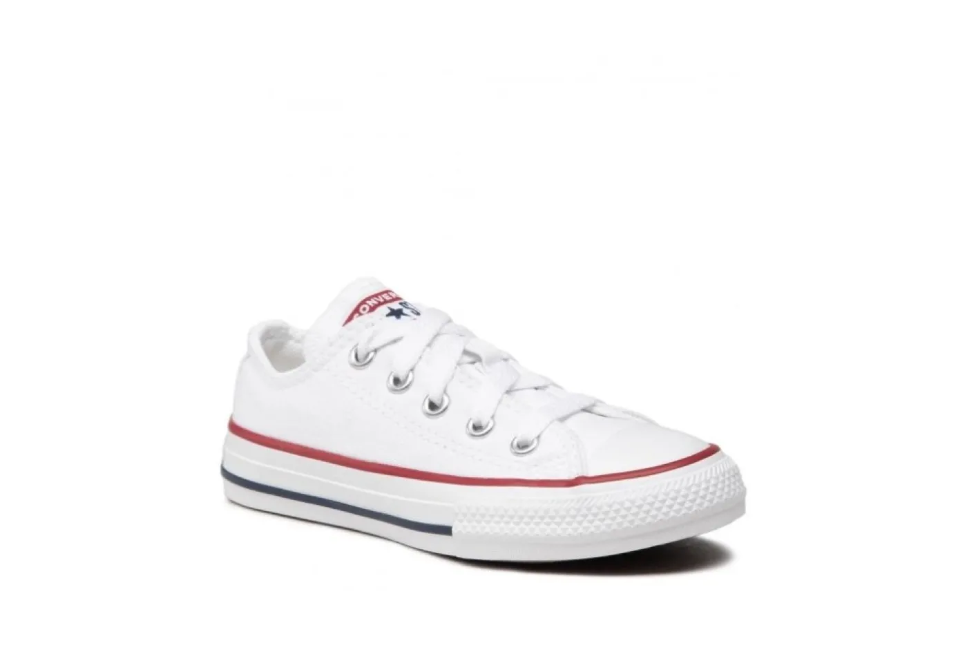 Converse Sneakers Basse* Bassa In Tela Ragazzo 3J256C White