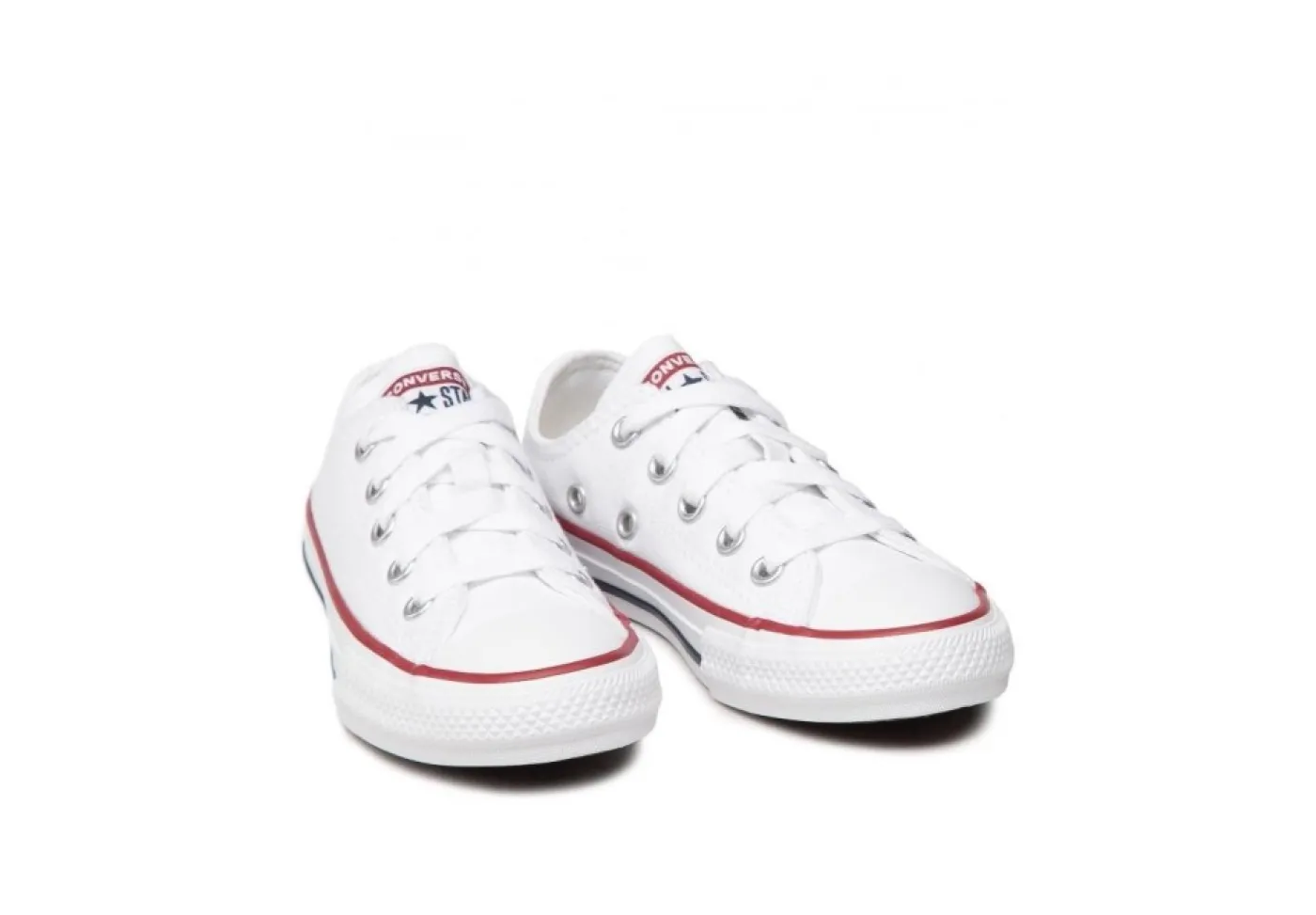 Converse Sneakers Basse* Bassa In Tela Ragazzo 3J256C White