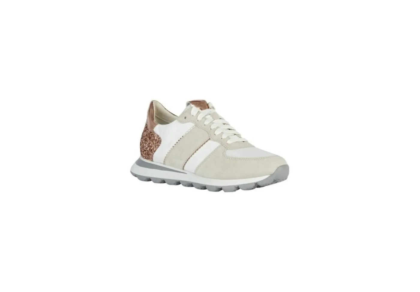 Geox Sneakers Basse* D26F4A Off White Rose Gold