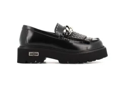 Cult Ballerine E Mocassini*Mocassino Da Donna In Pelle Con Borchie Clw319402 Black