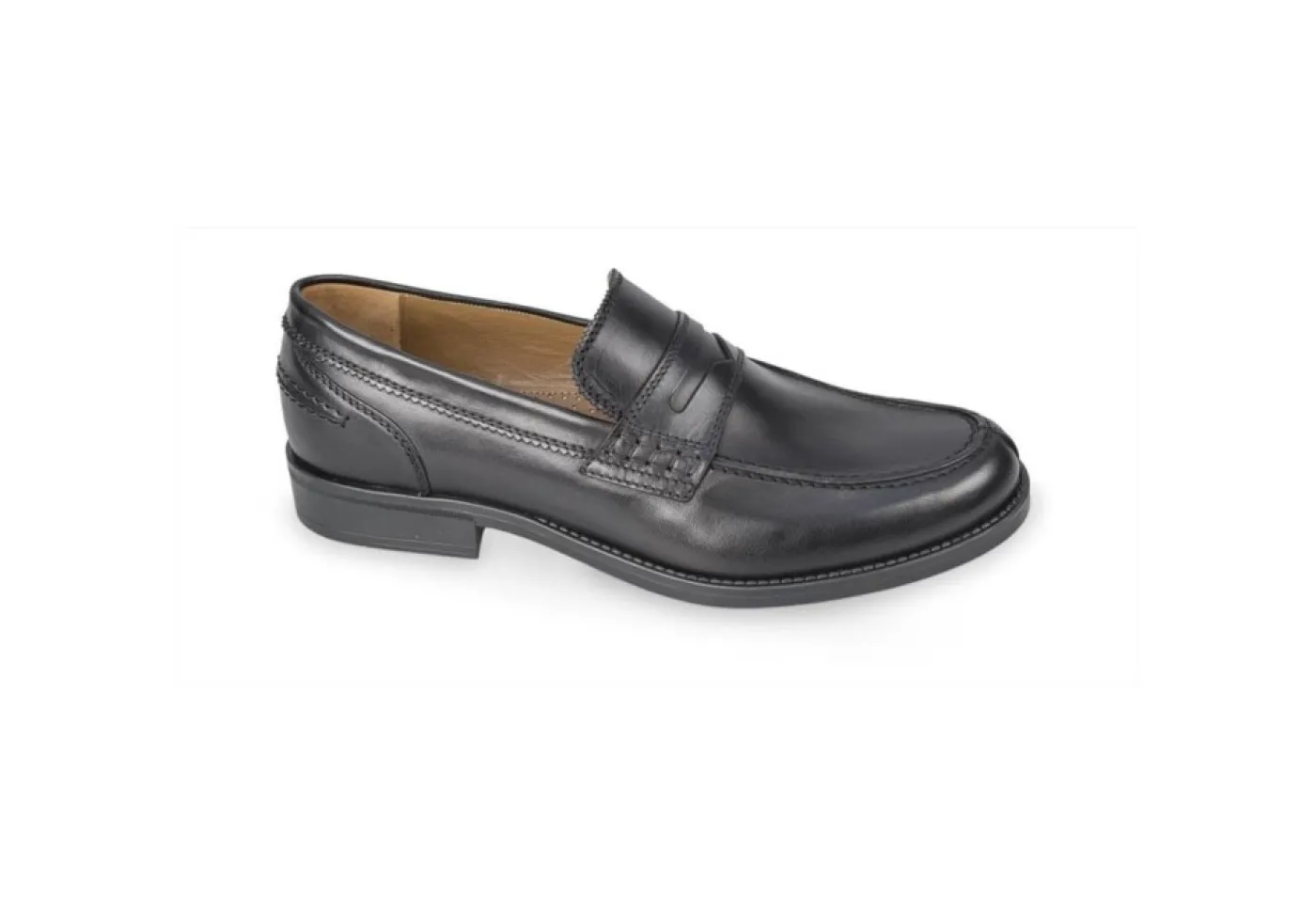 Valleverde Mocassini*Mocassino In Pelle Da Uomo 47900 Nero