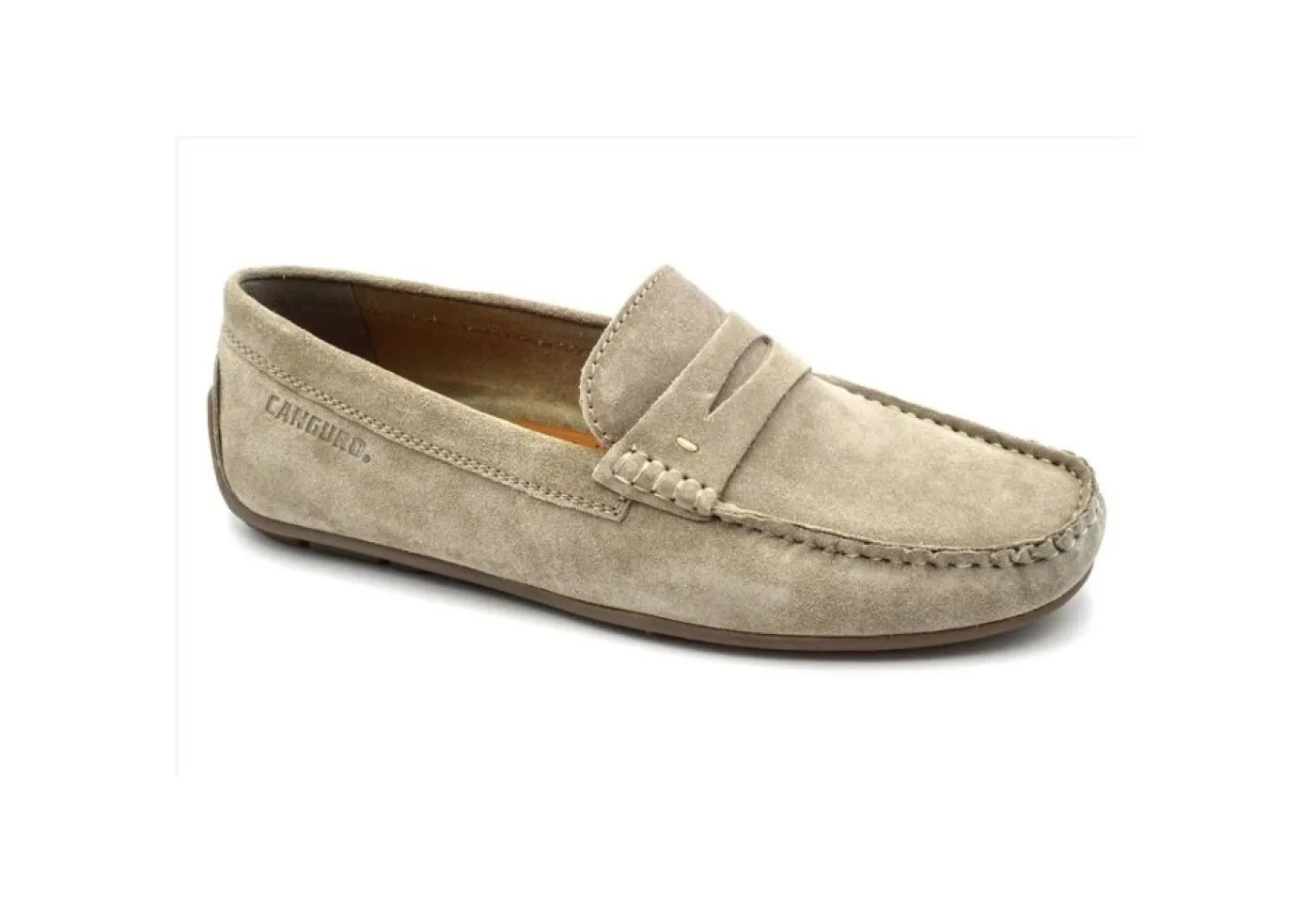 Canguro Mocassini*Mocassino In Pelle Scamosciata Casual Ca841
