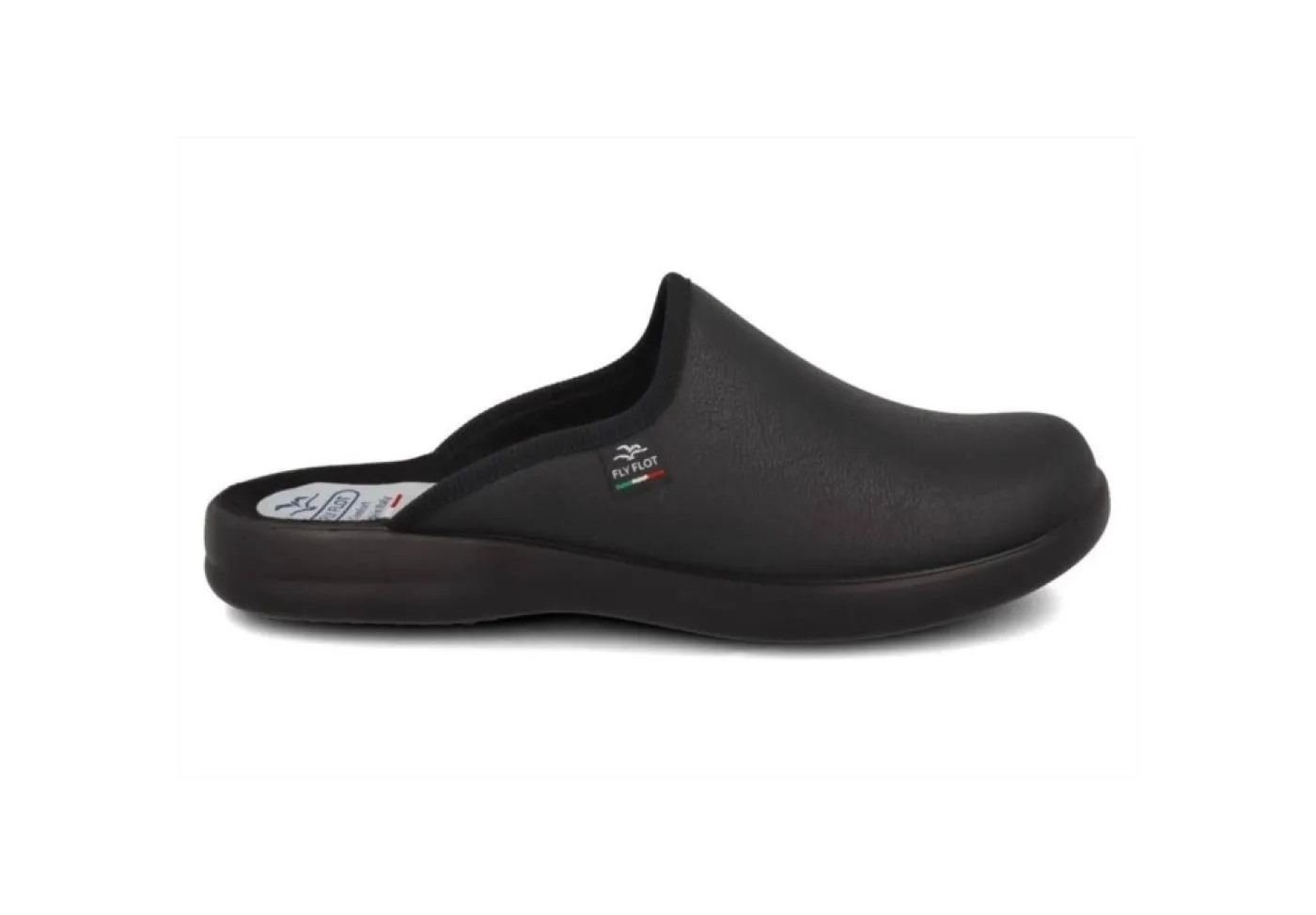 Fly Flot Pantofole*Pantofola Anatomica Da Uomo P75022D Nero