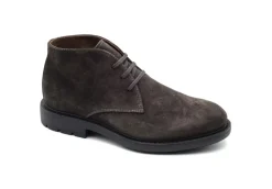 Nero Giardini Con Lacci*Polacchino In Camoscio I001651U