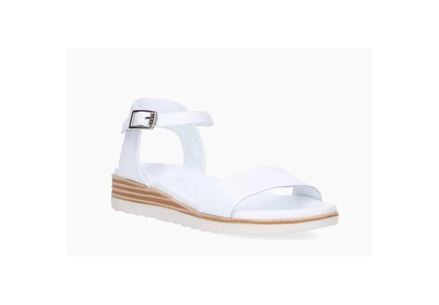 Keys Sandali Bassi*Sandali Da Donna Con Cinturino 6522 White
