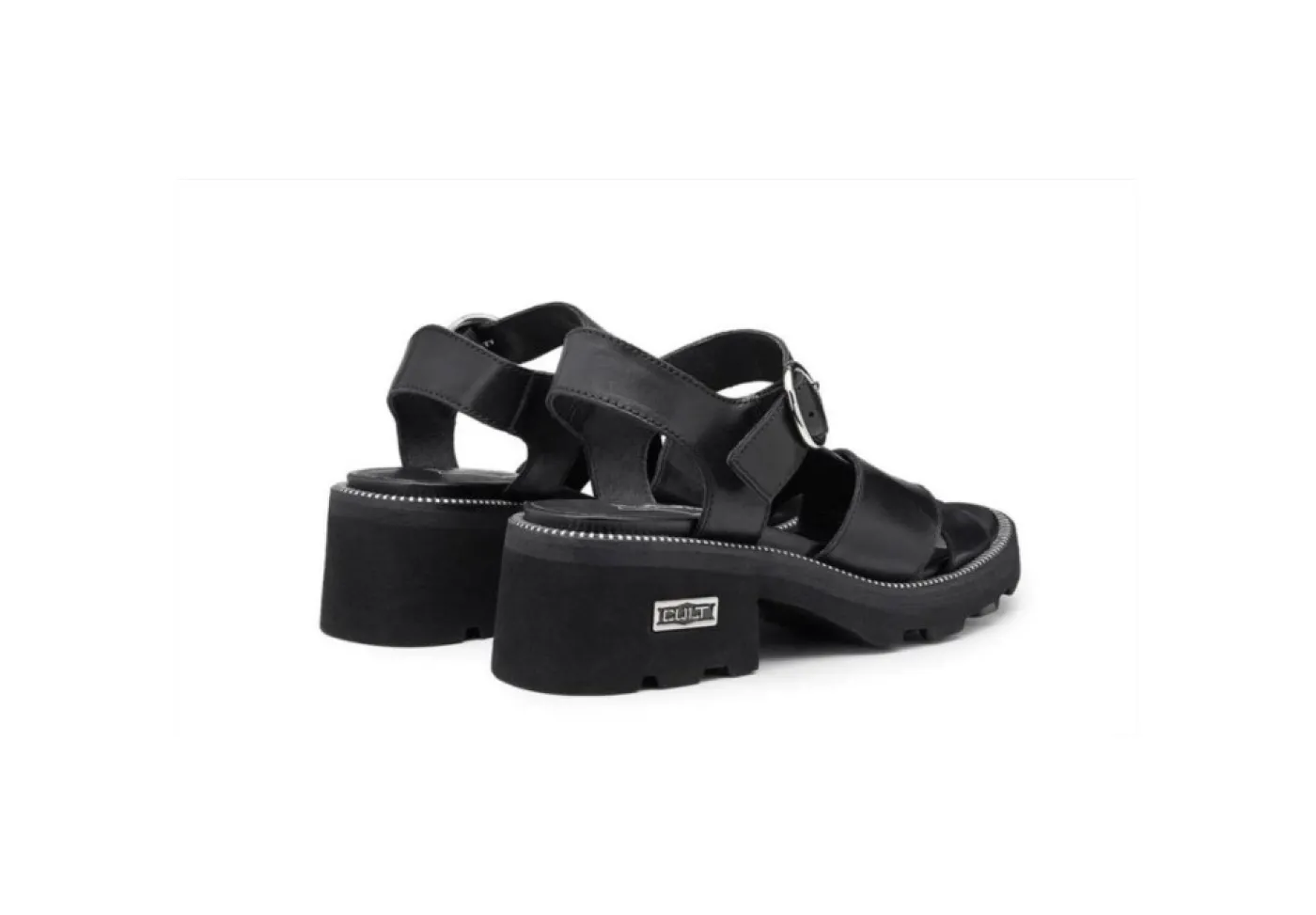 Cult Sandali Bassi*Sandali Da Donna In Pelle Con Tacco Clw370202