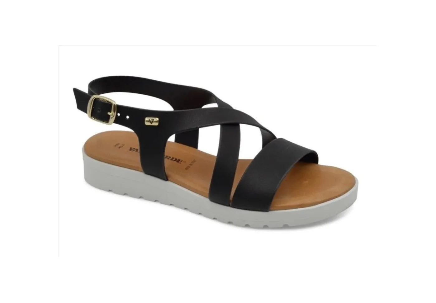 Valleverde Sandali Bassi*Sandalo Da Donna Con Fascette Incrociate 24101