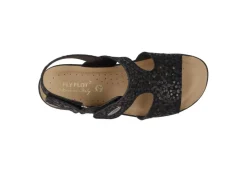 Fly Flot Sandali Bassi*Sandalo Da Donna Con Strappo 55D69Ab Nero