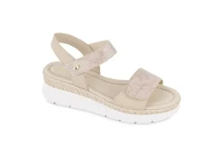 Valleverde Sandali Bassi*Sandalo Da Donna In Pelle 32362 A Strappo