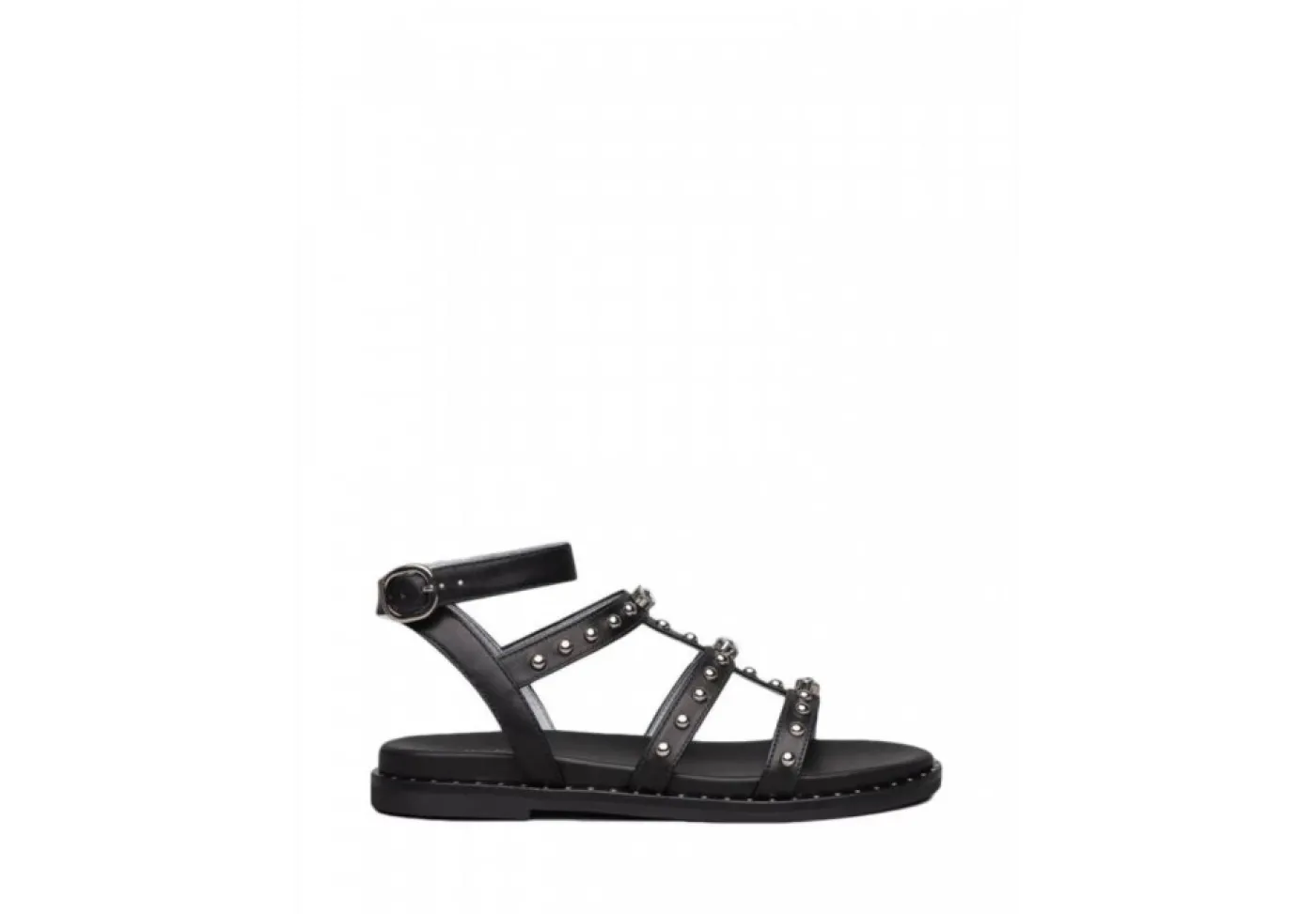 Nero Giardini Sandali Bassi*Sandalo Da Donna Con Borchie E115521D