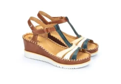 Pikolinos Zeppe*Sandalo In Pelle Con Zeppa W3Z-1776 River