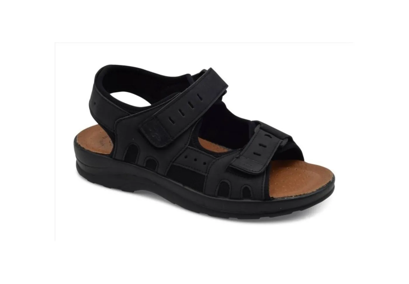 Fly Flot Sandali*Sandalo Regolabile In Materiale Sintetico S5 037 Ce Nero