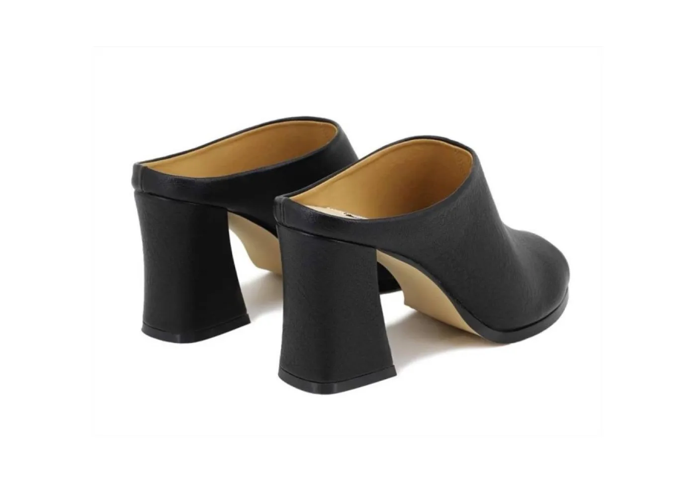 Queen Helena Sandali Alti*Sandalo Sabot Da Donna Con Tacco Zm9022 Nero