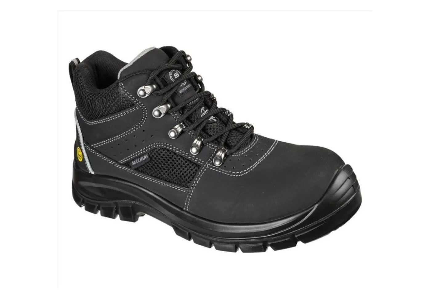 Skechers Antinfortunistica*Scarpa Antinfortunistica Alta Da Uomo Trophus-Letic 200002Ec Esd