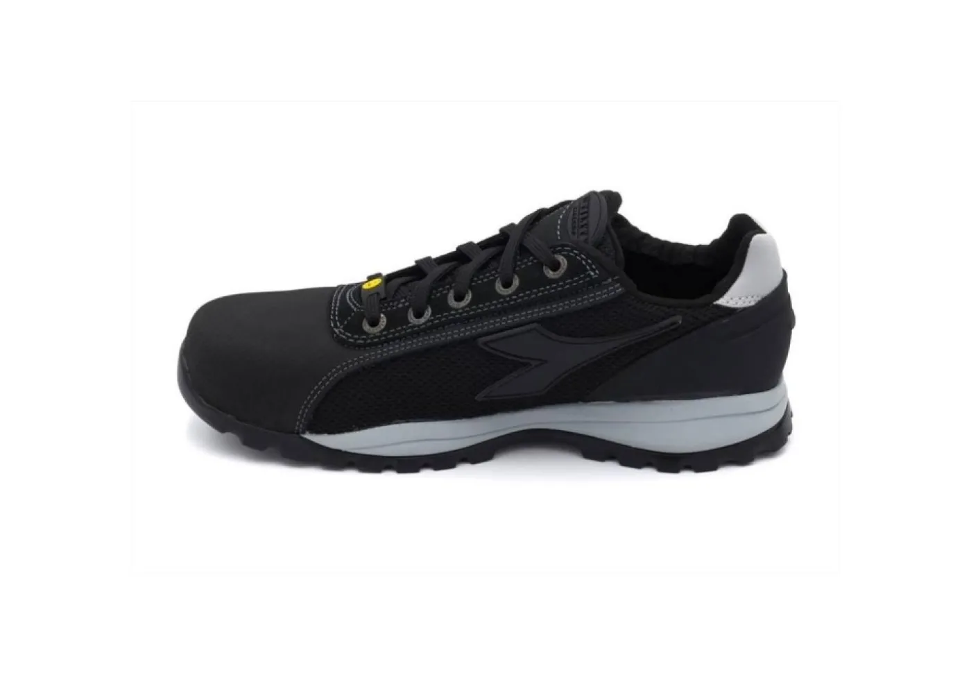 Utility Diadora Antinfortunistica*Scarpa Antinfortunistica Nera In Tessuto Diadora Glove Net Low S1P Hro Sra Esd