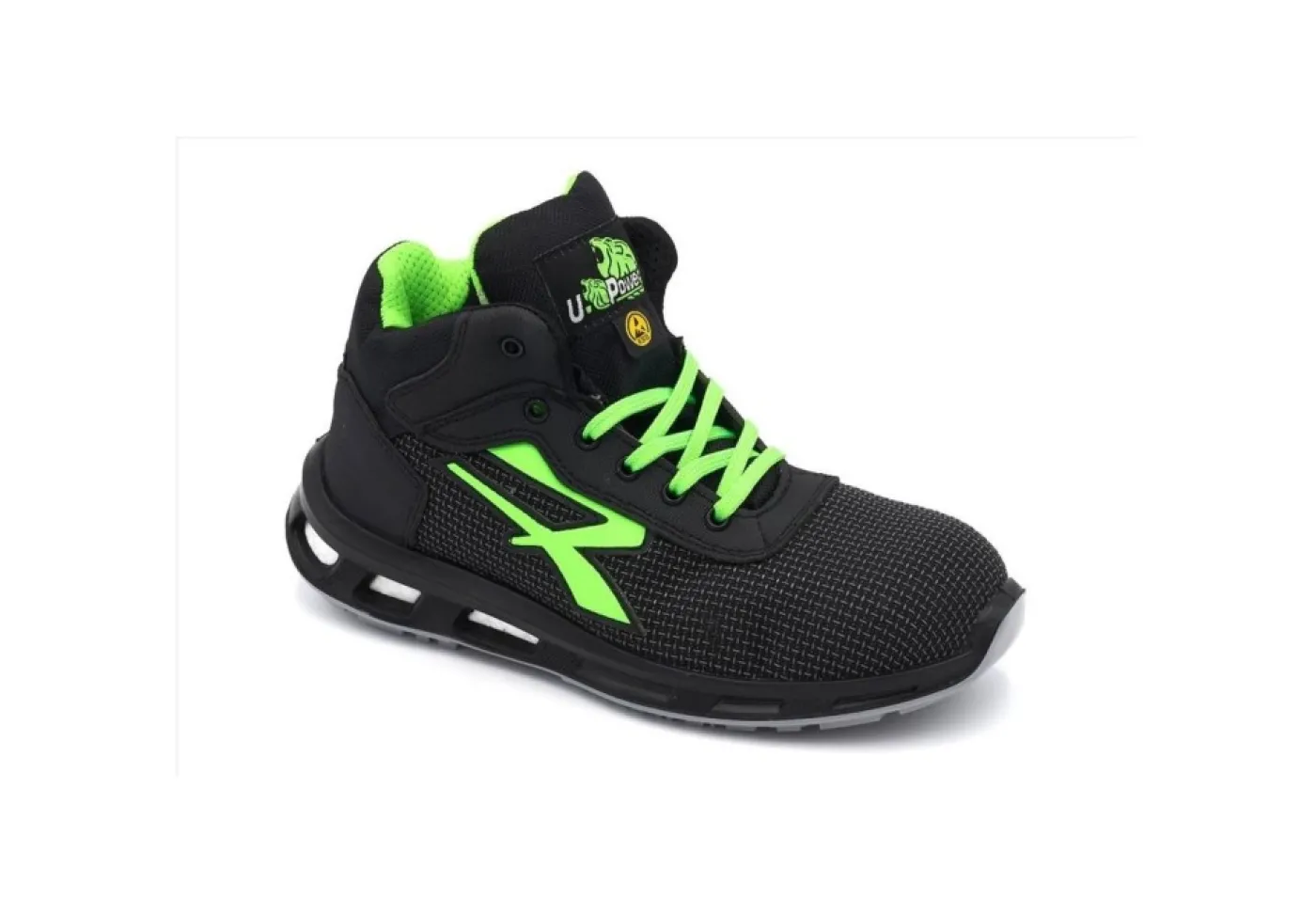U-Power Antinfortunistica*Scarpa Antinfortunistica Alta Red Lion Hard Esd S1P Src