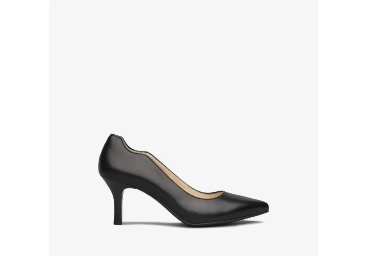 Nero Giardini Decollete*Scarpa Con Tacco Decollete Nero In Pelle