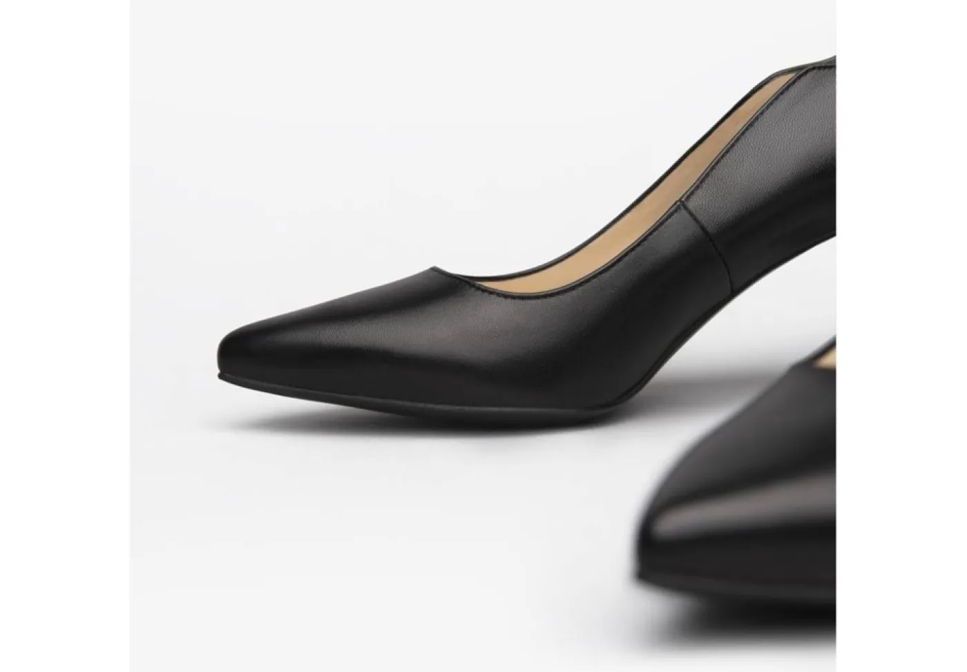 Nero Giardini Decollete*Scarpa Con Tacco Decollete Nero In Pelle