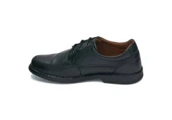 Valleverde Con Lacci*Scarpa Da Uomo In Pelle Con Lacci 20813 Nero