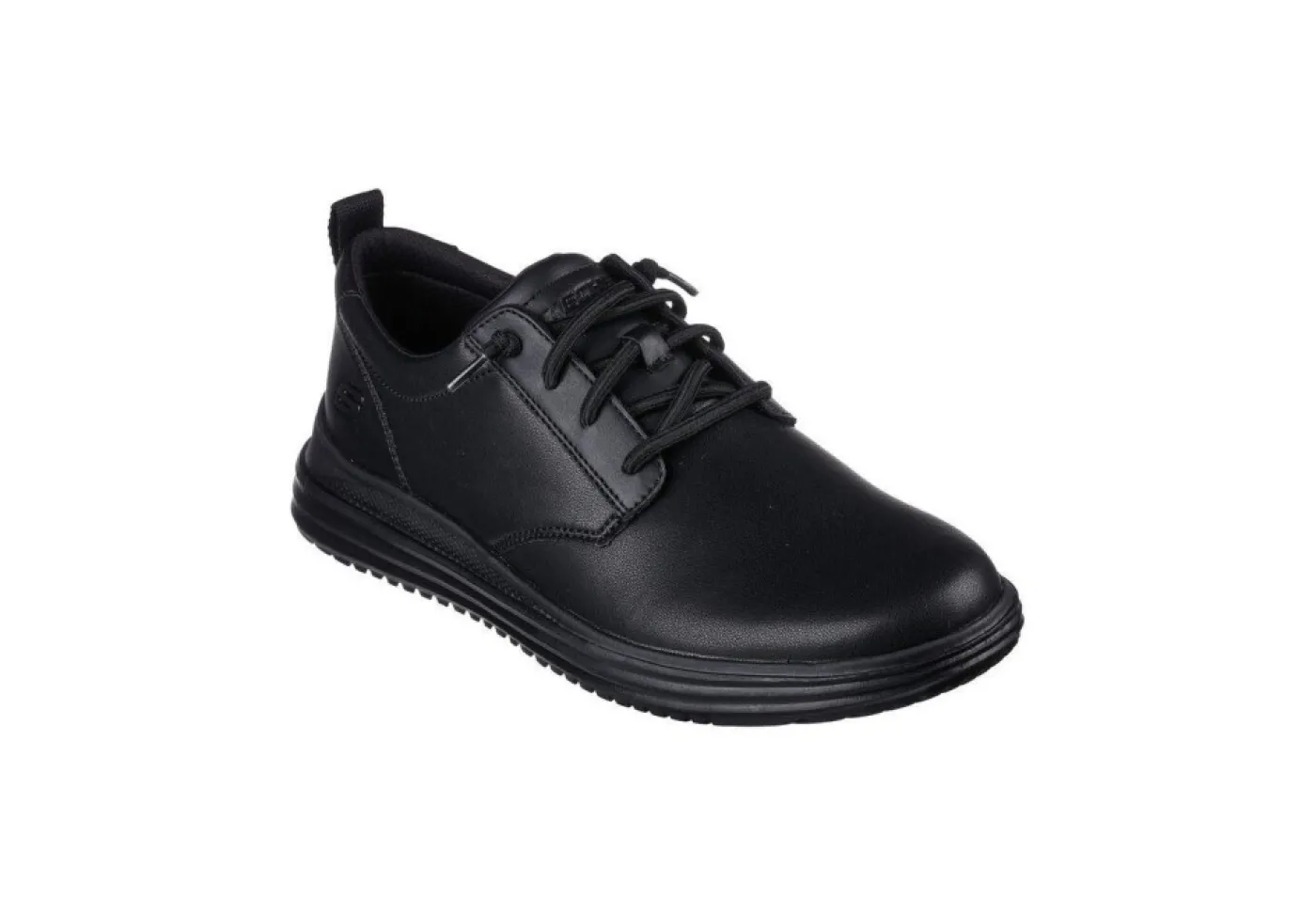 Skechers Sneakers Basse*Scarpa Da Uomo In Pelle Memory Foam 204667 Black