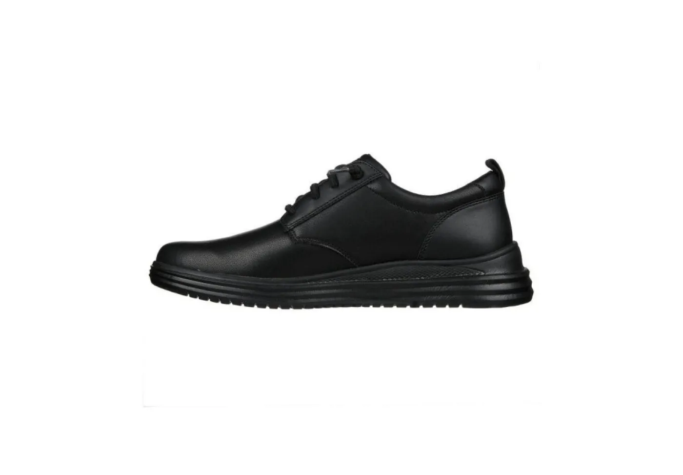 Skechers Sneakers Basse*Scarpa Da Uomo In Pelle Memory Foam 204667 Black