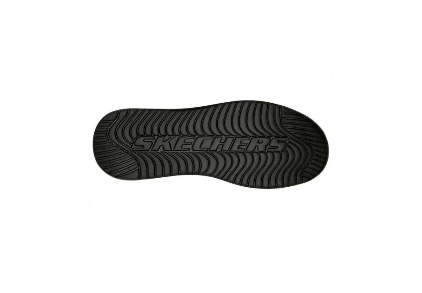 Skechers Sneakers Basse*Scarpa Da Uomo In Pelle Memory Foam 204667 Black