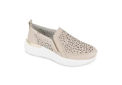 Valleverde Slip-On*Scarpa Slip-On Da Donna In Pelle Traforata 36380 Nocciola
