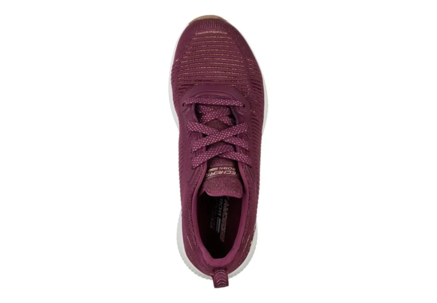 Skechers Sportive*Scarpa Sportiva Da Donna Bobs Squad 31347 Memory Foam. Nuova