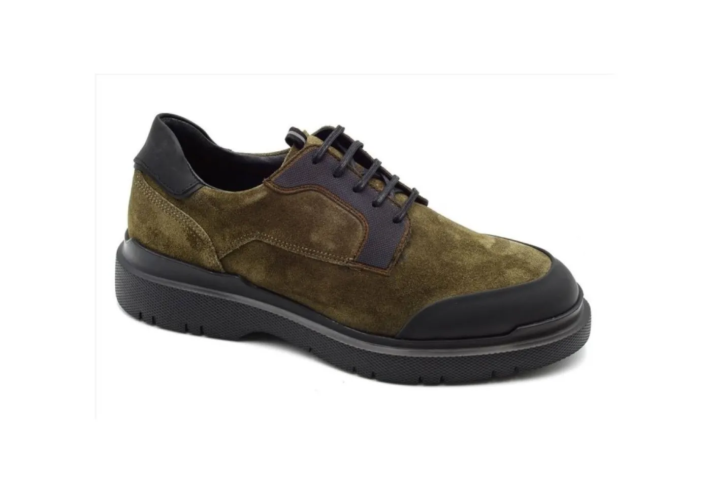 Ambitious Con Lacci*Scarpa Stringata In Pelle Scamosciata 11787-1288Am Musk