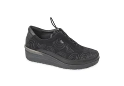 Valleverde Sneakers Basse*Scarpe Da Donna In Camoscio Con Lacci Elastici 36214