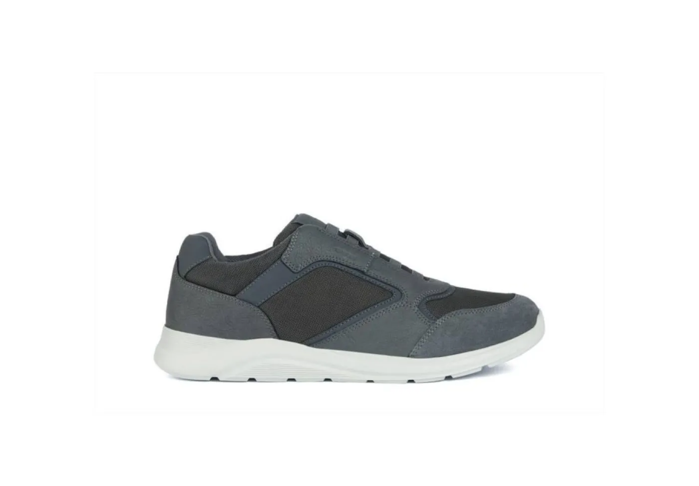 Geox Sportive*Scarpe Da Uomo Con Lacci Elastici U26Anb Grigio