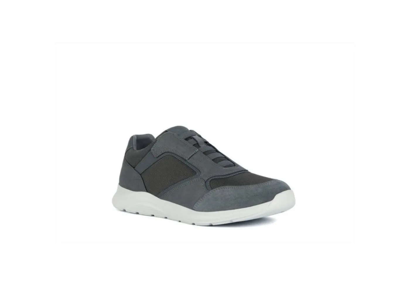 Geox Sportive*Scarpe Da Uomo Con Lacci Elastici U26Anb Grigio