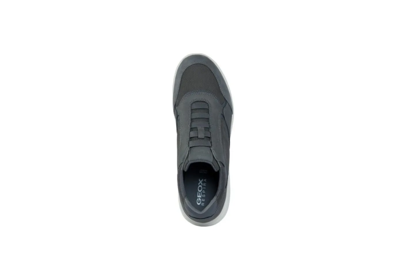Geox Sportive*Scarpe Da Uomo Con Lacci Elastici U26Anb Grigio