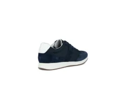 Geox Sneakers Basse*Scarpe Da Uomo In Camoscio E Tessuto U35H5B