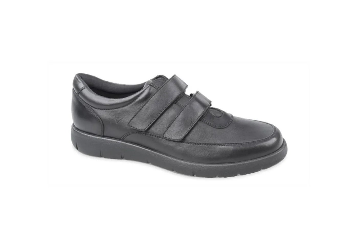 Valleverde Sneakers Basse*Scarpe Da Uomo Regolabili Con Strappo In Pelle 36983 Nero