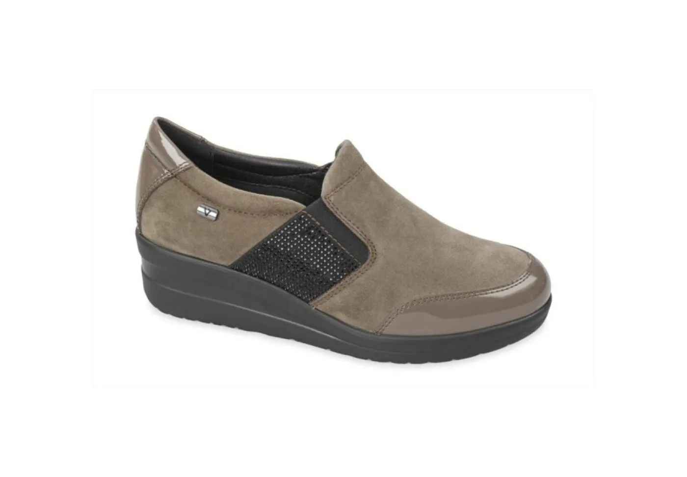Valleverde Slip-On*Scarpe Slip-On Da Donna In Camoscio 36200 Visone