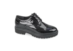 Valleverde Stringate*Scarpe Stringate Da Donna In Vernice 36223A Nero