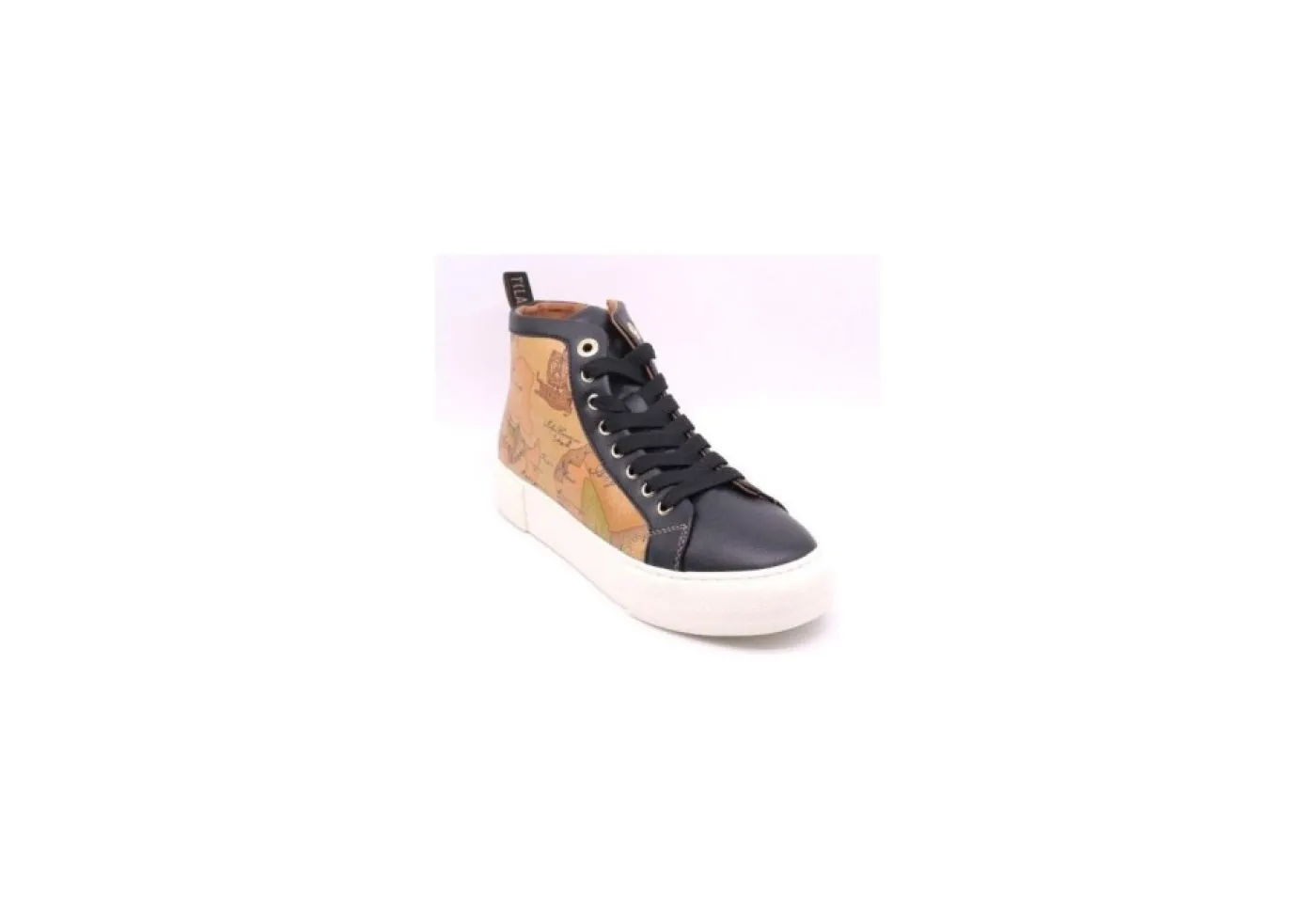 Alviero Martini J Platform*Sneaker Alta Platform 1297 Black Geo Beige