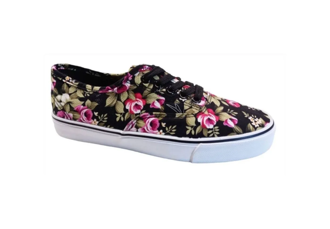 Madigan Sneakers Basse*Sneaker Basse Da Donna In Tela Con Stampa Floreale Venere Nero