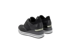 Queen Helena Sneakers Basse*Sneaker Da Donna Con Zeppa X27-76 Black