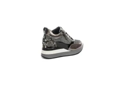 Gold&Gold Sneakers Basse*Sneaker Da Donna Con Zeppa Goldegold Gb575 Peltro