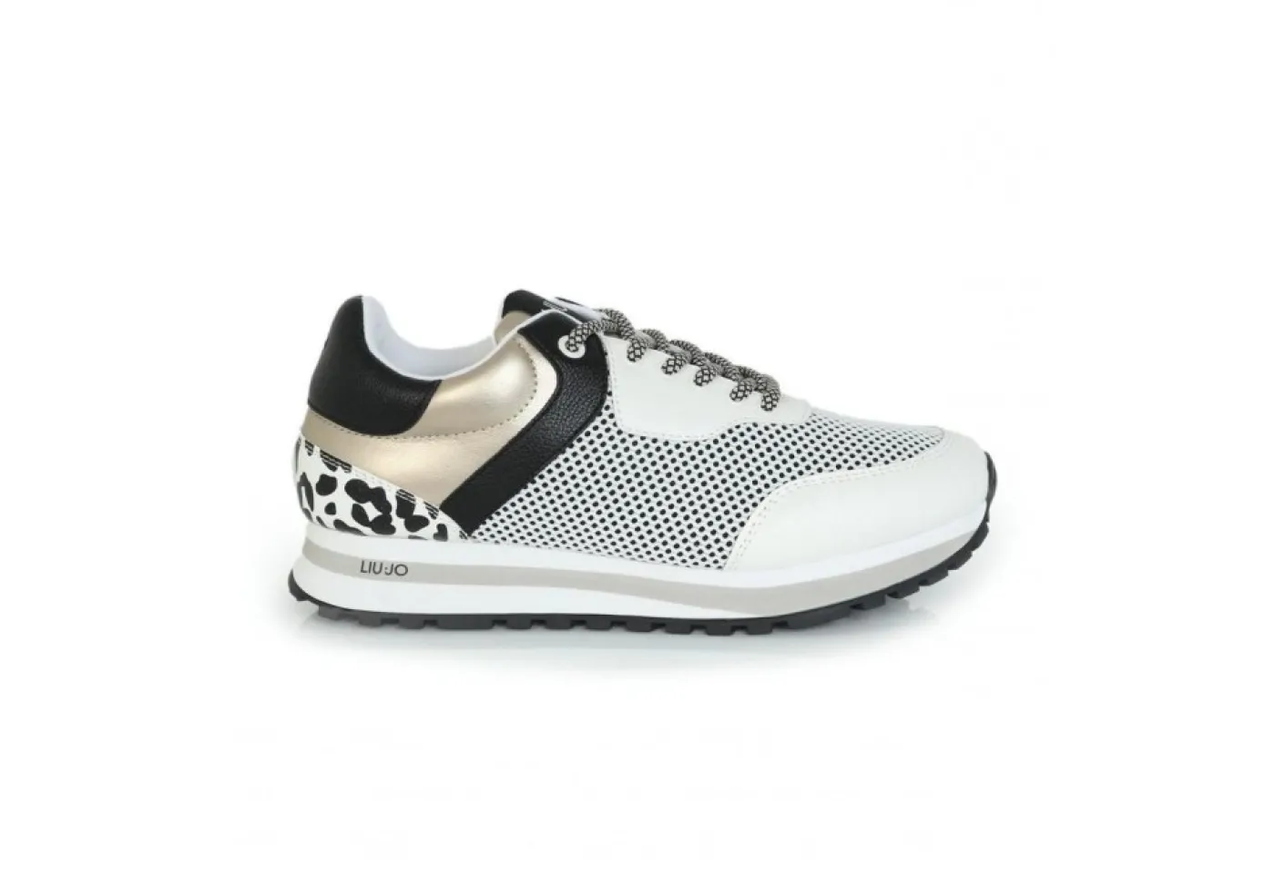Liu-Jo Sneakers Basse*Sneaker Da Donna Liu Jo Wonder501-3036 Black White Gold